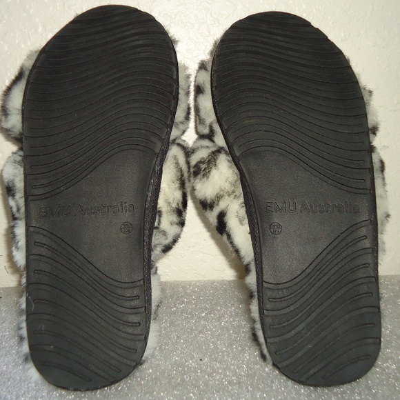 EMU Australia x Free People Mayberry Animal Black + White Zebra Size W10/M9 - Picture 8 of 9